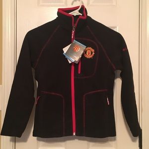 Kids Manchester United Columbia Fleece NWT